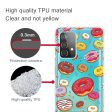 Samsung Galaxy A23   A23 (5G) Fleksibelt Plastik Cover Gennemsigtig m. Print- Donut Hot on Sale