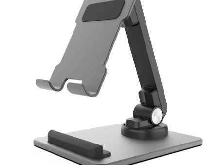 Roterbar Aluminium Stander Til Mobil   Tablet - Space Grey For Sale