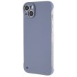 iPhone 14 Hårdt Plastik Cover Uden Sider - Lavendel Online now