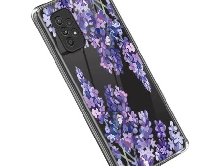 Samsung Galaxy A23   A23 (5G) Fleksibelt Plastik Cover Gennemsigtig m. Print - Blomster Cheap