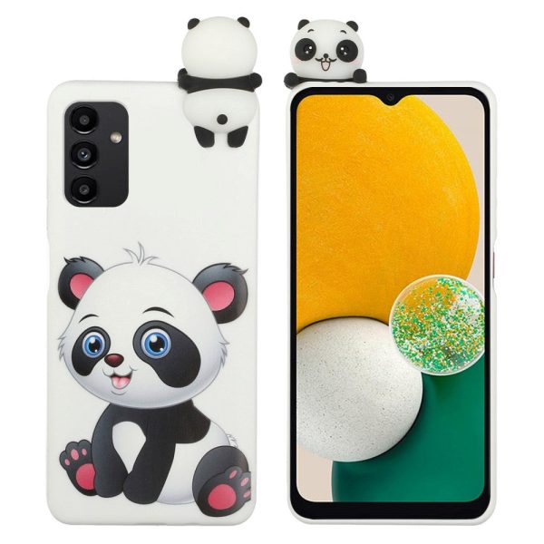 Samsung Galaxy A14   A14 (5G) Fleksibelt Plastik Cover 3D - Panda Online now