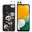 Samsung Galaxy A54 (5G) Fleksibelt Plastik Cover 3D - 3 Pandaer For Sale