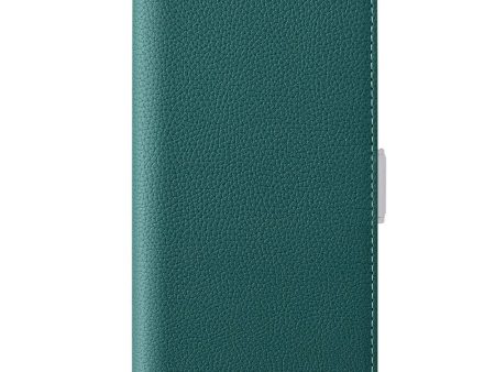 Samsung Galaxy A54 (5G) Litchi Læder Cover m. Ståfunktion - Grøn Hot on Sale