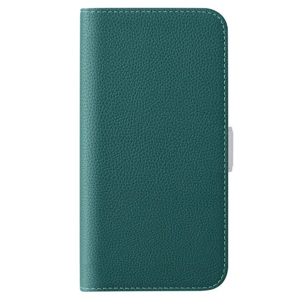 Samsung Galaxy A54 (5G) Litchi Læder Cover m. Ståfunktion - Grøn Hot on Sale