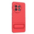 OnePlus 11 Rugged Plastik Cover m. Kickstand - Rød on Sale