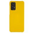 Samsung Galaxy A23   A23 (5G) Hårdt Plastik Cover - Gul Fashion