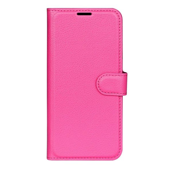 OnePlus 11 Litchi Læder Cover m. Pung - Pink Online Hot Sale