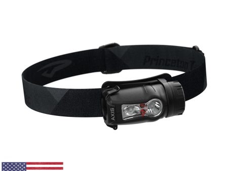 Princeton Tec Axis Rechargeable LED HeadLamp - Black Grey [AXRC21-BK DK] Hot on Sale