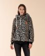 Bliss Sherpa Leopard Print Hoodie Online