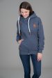 Athena Navy Full-Zip Hoodie For Sale