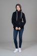 Hestia Black Full-Zip Sweatshirt For Cheap