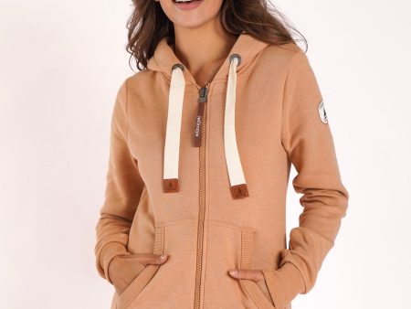 Clem Hazelnut Full-Zip Hoodie Supply