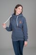 Athena Navy Full-Zip Hoodie For Sale