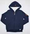 Luna Navy Zip Hoodie For Sale