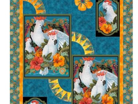 Quilt Pattern - Cockatoo Collection - Cockatoo Picnic Hot on Sale