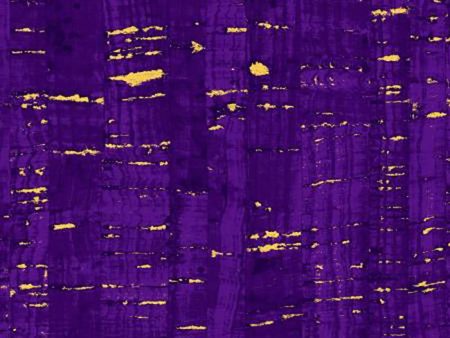 *Metallic - Uncorked - Cork Look with Metallic - 50107M-28 - Purple - 1 1 8 Yard Piece For Sale