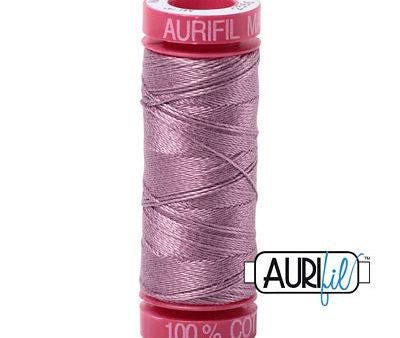 Aurifil 12wt Cotton Thread - 54 yards - 2566 Wisteria Sale