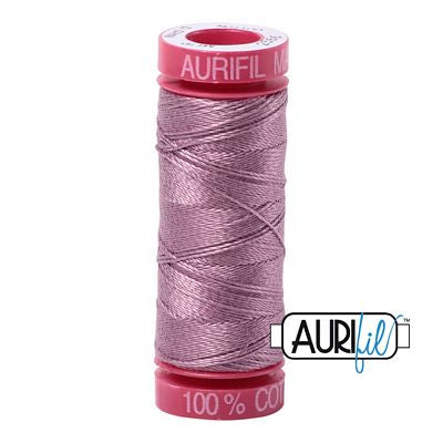 Aurifil 12wt Cotton Thread - 54 yards - 2566 Wisteria Sale