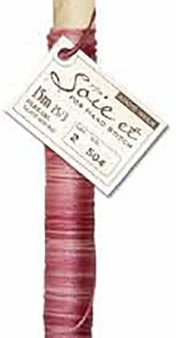 Soie et Silk Embroidery Floss - Variegated # 504 - Wine & Orchid Fashion