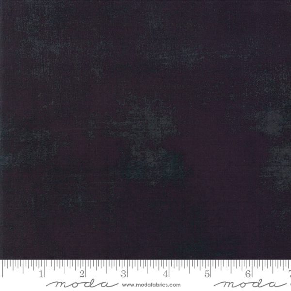 Tonal Blender - Moda Grunge Tonal Texture - 099 Black Onyx Supply