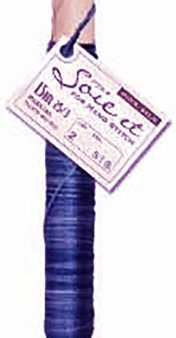 Soie et Silk Embroidery Floss - Variegated # 518 - Dark Blue & Navy Fashion