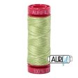 Aurifil 12wt Cotton Thread - 54 yards - 3320 Spring Green Variegated Fashion