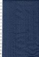 *Japanese - Sevenberry Small ( 1 inch) Tonal Asanoha - Navy - Last 1 yard - Piece 2 on Sale