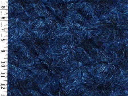 *Kona Bay - Fireworks - Tonal Blue - Last 1 yard For Discount