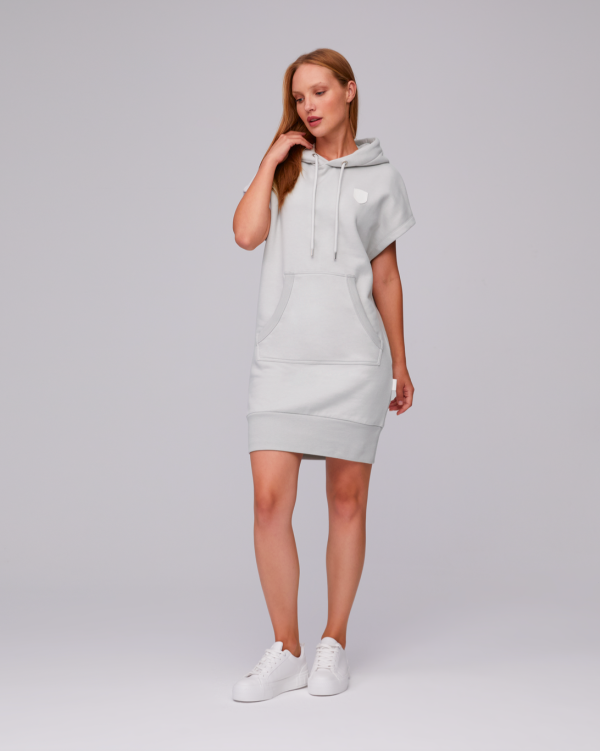 Marny Zinc Hoodie Dress Online now