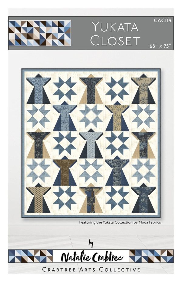 Quilt Pattern - Natalie Crabtree - Yukata Closet Online Hot Sale