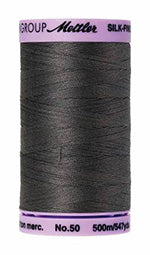 Mettler Cotton Sewing Thread - 50wt - 547 yd  500M - 0416 Dark Shadow Online now