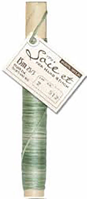 Soie et Silk Embroidery Floss - Variegated # 512 - Dark Sea Green & White For Cheap