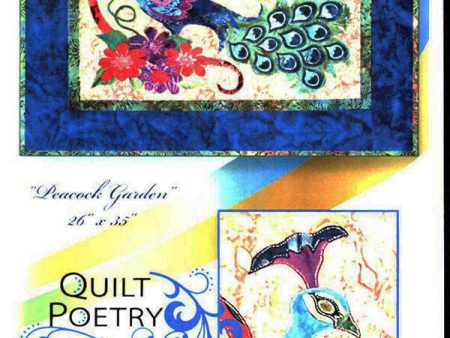 Quilt Pattern - Quilt Poetry - Peacock Garden For Sale