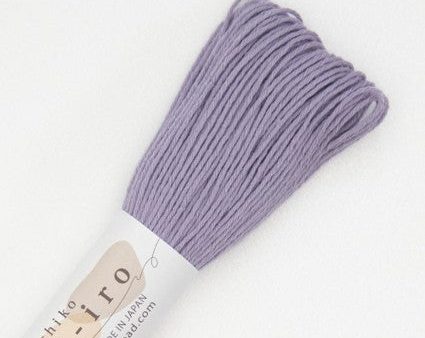 Sashiko Thread - Olympus 40m - Awai-iro - Smokey Tone - #A10 - Mauve (Lavender) For Sale