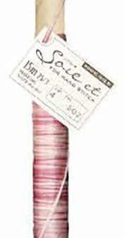 Soie et Silk Embroidery Floss - Variegated # 502 - Dark Pinks & White Online Sale