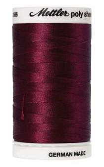 Mettler Poly Sheen SOLID COLOR - 40wt - 2113 CRANBERRY Fashion