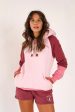 Flores Berry Blush hoodie on Sale