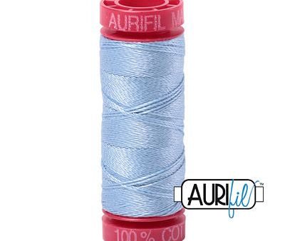 Aurifil 12wt Cotton Thread - 54 yards - 2715 Robin s Egg Online now