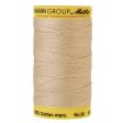 Mettler Cotton Sewing Thread - 28wt - Large Size - 275 yards - 1000 Eggshell Fashion