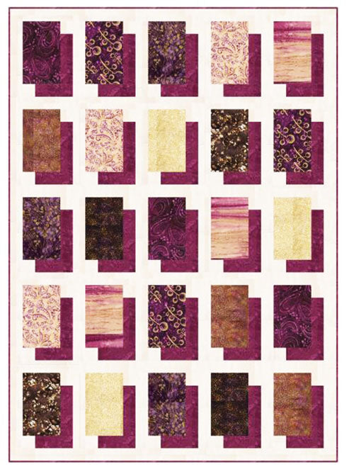 Quilt Pattern - Ladeebug Designs - Shadow Boxes Quilt Fashion