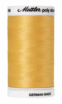 Mettler Poly Sheen SOLID COLOR - 40wt - 0630 BUTTERCUP Online now