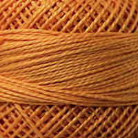 Presencia Perle Cotton - Size 8 - 7726 LIGHT GOLDEN BROWN on Sale