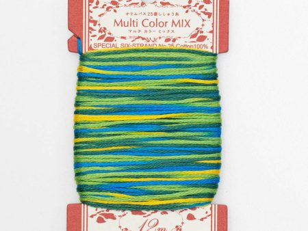 Olympus Multi-Colored Cotton Embroidery Floss - M09 Sale