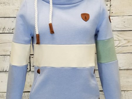 Dasha Baby Blue Jay Mix Hoodie Cheap