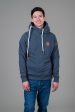 Olympus Navy Hoodie Hot on Sale