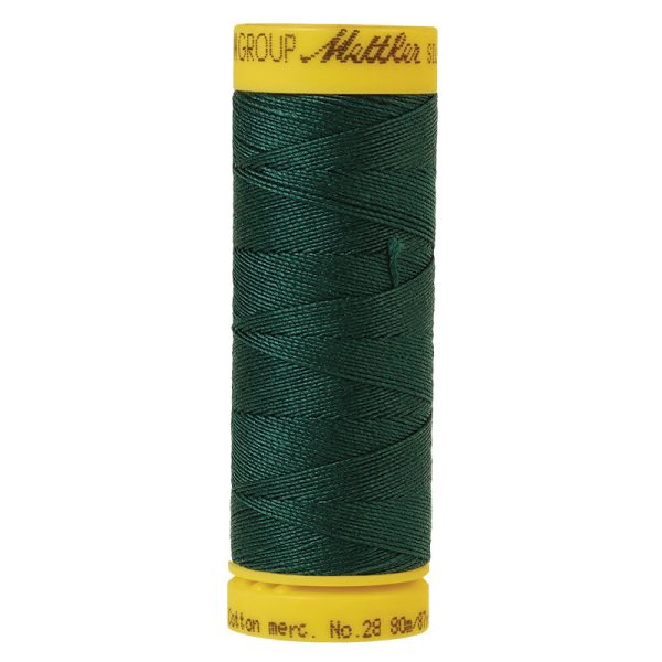 Mettler Cotton Sewing Thread - 28wt - 0757 Forest Online Sale