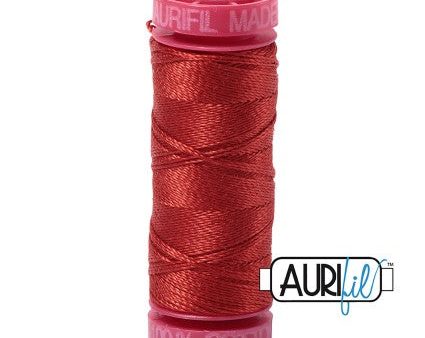 Aurifil 12wt Cotton Thread - 54 yards - 2395 Pumpkin Spice Hot on Sale