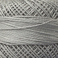 Presencia Perle Cotton - Size 8 - 8728 LIGHT SHELL GRAY For Cheap