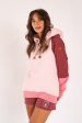 Flores Berry Blush hoodie on Sale