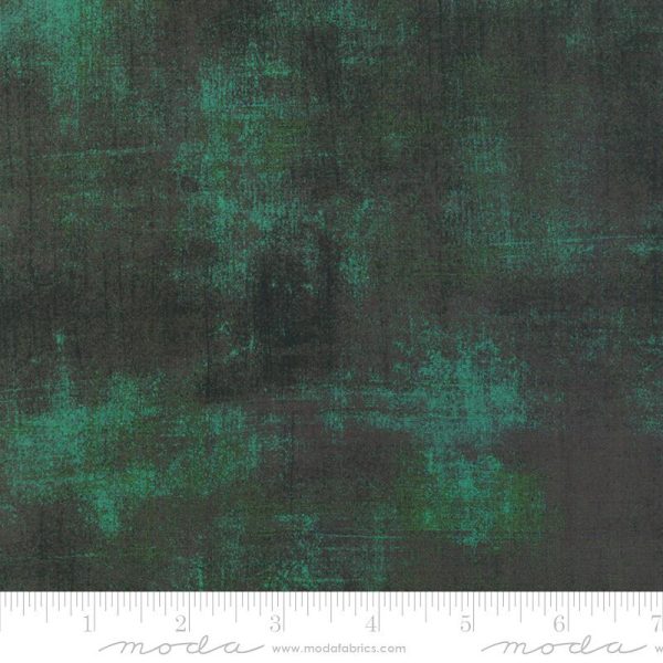 Tonal Blender - Moda Grunge Tonal Texture - 308 Christmas Green Fashion